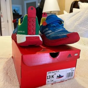 Adidas Lego Sneakers size 13.5 Youth
